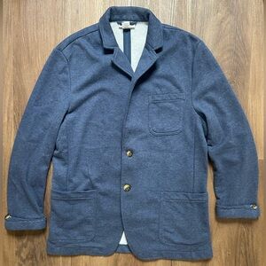 William Rast Navy Blue Lightweight Shirt Jacket
